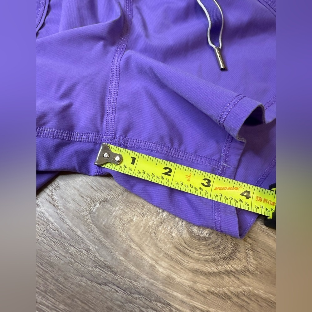 Lululemon Work It Out Short Power Purple Size 6 - Picture 11 of 13